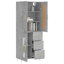 Salmeron Highboard 69.5x34x180 cm Engineered Wood-1326930094
