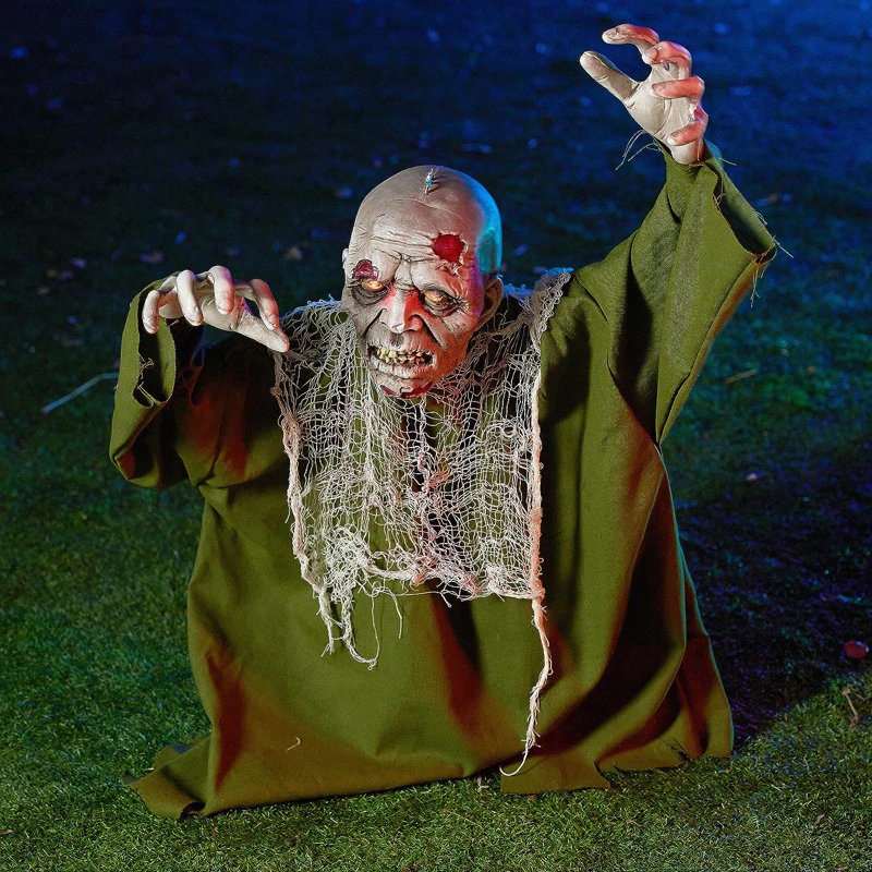 Piquet de jardin d'Halloween Zombie