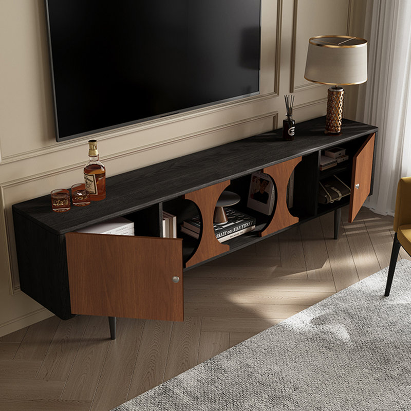 American style high legged TV stand, 78.74"