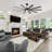 52/72/80 Inch Modern Ceiling Fan with Light and Remote Control-1678895335