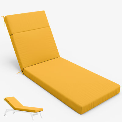 Outdoor Chaise Lounge Chair Cushion