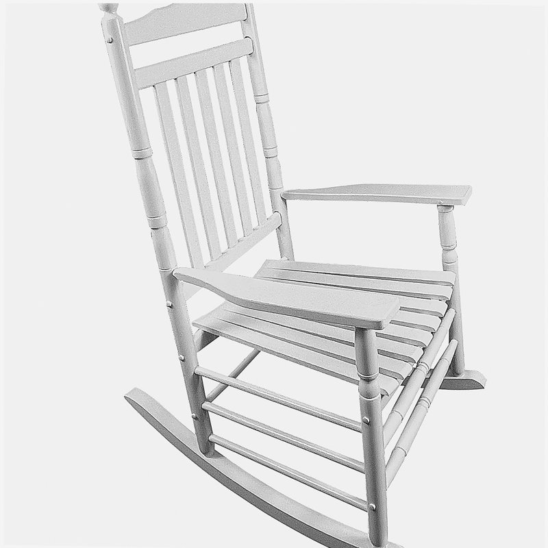 Fauteuil à bascule balcon adulte Balcony, Blanc