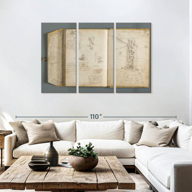 Kerner Manuscript B 1485 To 1488, 48" H x 74" W