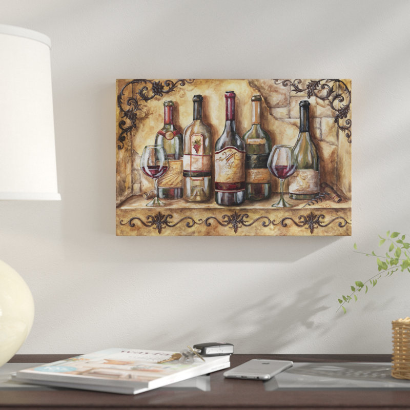 « wine tablette », reproduction sur toile tendue, 40 po x 60 po