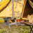 Outdoor Camping Tent Wood Burner Stove With 7 Chimney Pipes Backyard Stove
