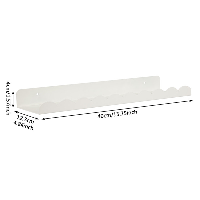 3 Piece Iron Floating Shelf