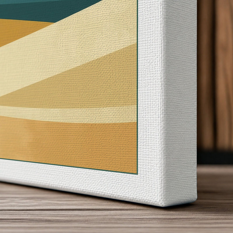 Lighthouse on the Dunes Minimalist - Wrapped Canvas, 30x20 - 76.2 x 50.8 cm, White Border