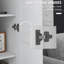 Armoire de rangement de 69 po de hauteur avec tablettes de rangement mobiles, garde-manger de style moderne