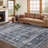 Machine Washable Rug with Rubber Backing for Living Room Oriental Non-Slip Bedroom Rug Floral Faux Wool Runner Rugs for Hallway Kitchen Entryway Laundry-1126239229