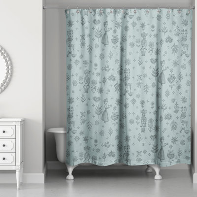 Rideau de douche simple fantaisiste femmes Hammontree