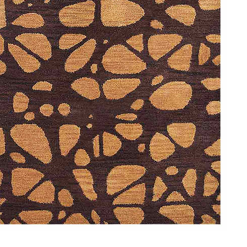 Tapis rectangulaires en laine touffetés à la main Dowyne, Rectangulaire 8 pi x 10 pi