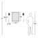 Miley Steel LED Armed Sconce