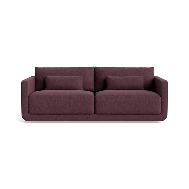 Eva Sofa (85"), Performance Weave - Aubergine