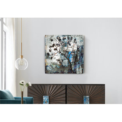 Autumn Leaves V - Wrapped Canvas Painting