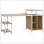 Bureau polyvalent avec rangement spacieux et design élégant pour la productivité