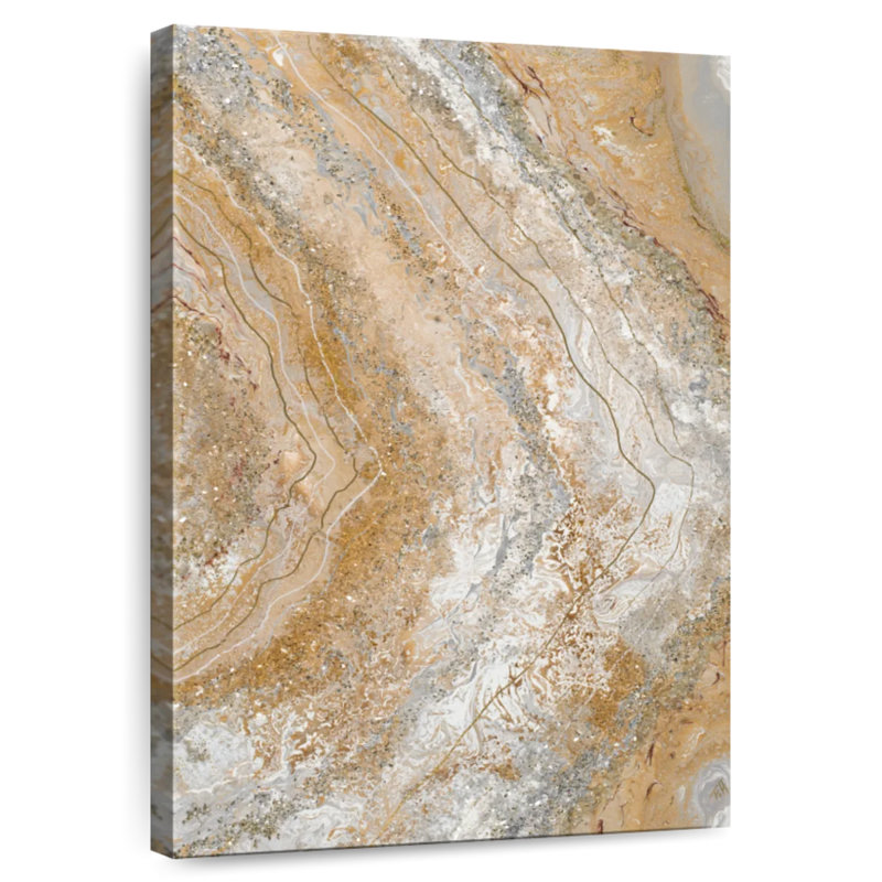 Avery Cool Earth Marble Abstract I, 12" H x 8" W