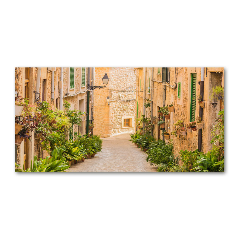 Historic Streets - Wrapped Canvas Print