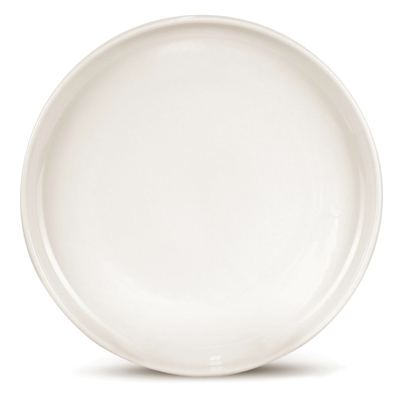 Habram 4 Piece Salad Plate Set, White Glossy