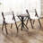 Set of 2 Folding Chairs with Comfy Padded Backrest and Seat