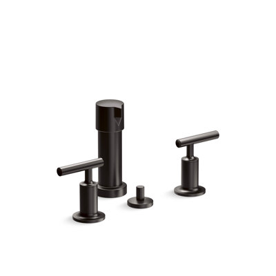 Purist Vertical Spray Bidet Faucet With Lever Handles