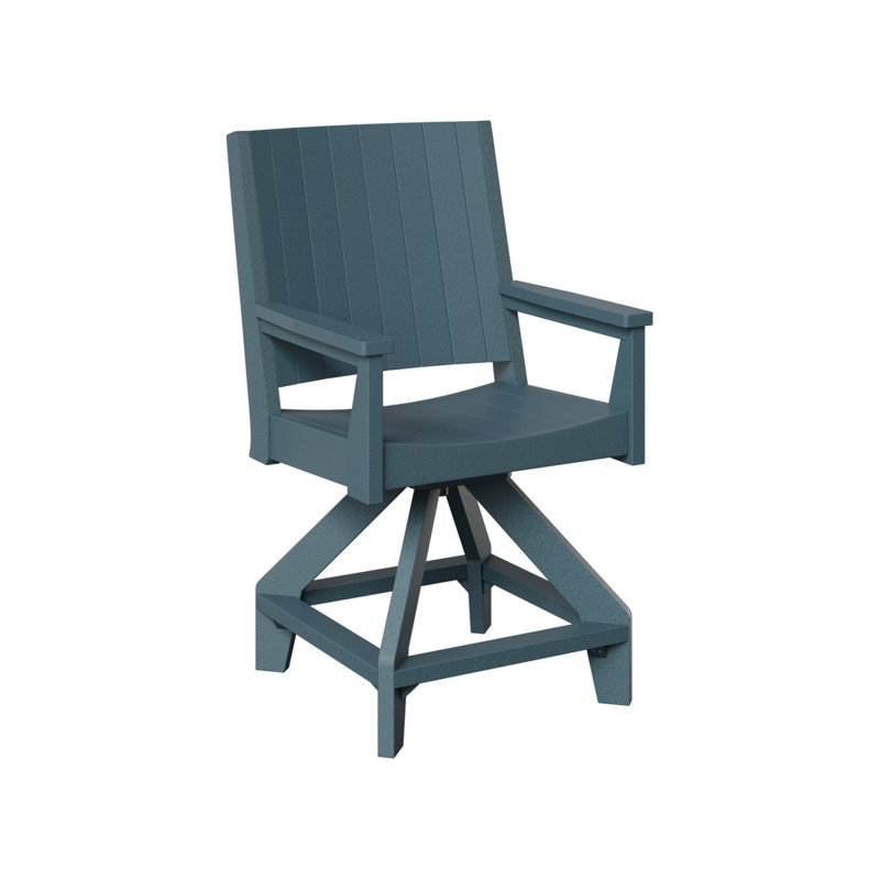 Mayhew Outdoor Bar Stool, Slate