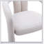 Ensemble confortable de chaises d'appoint rembourrées en velours pour des sièges élégants et relaxants dans divers espaces-719034228