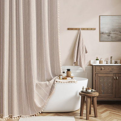 Ensemble de rideau de douche Boho Farmhouse