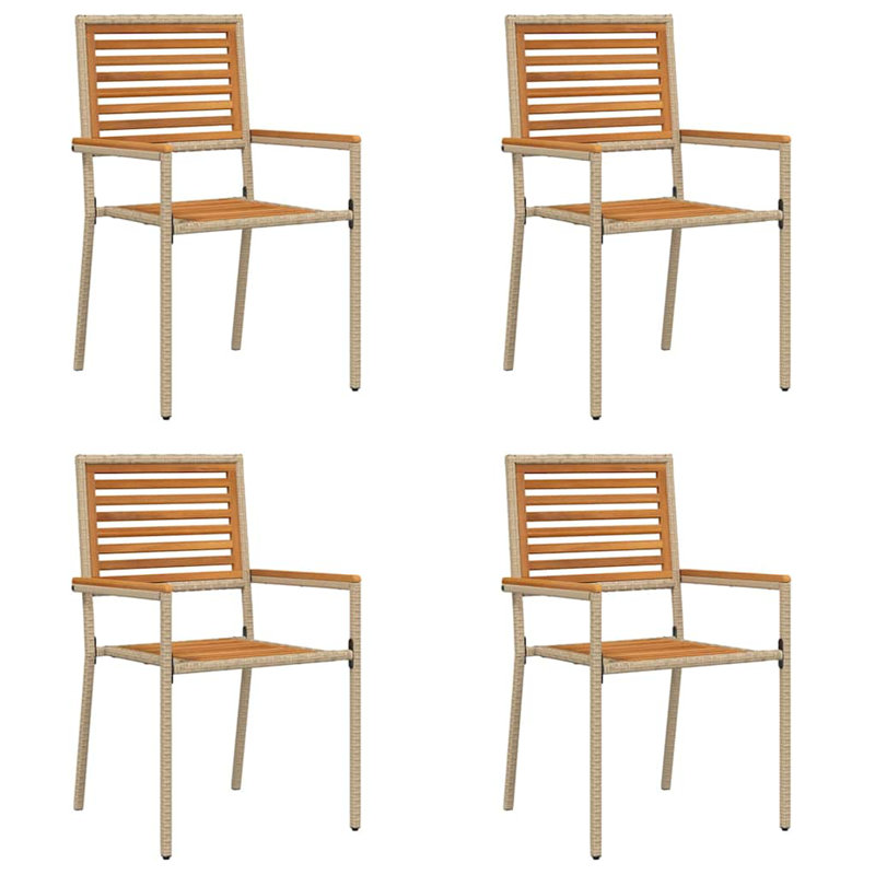 Patio Dining Armchair, Beige