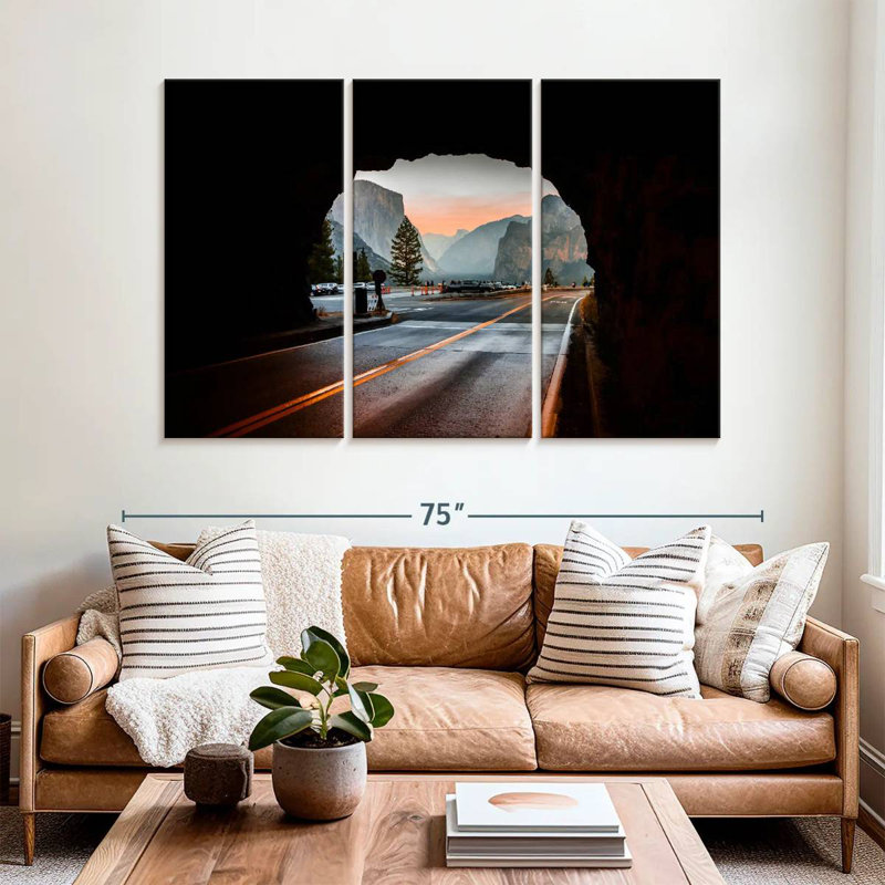 Lilie View From Wawona Tunnel, 28" H x 45" W