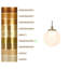 Luminaire suspendu sphère 1 lumière Christobel
