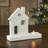 Festive Finds Tealight Holder Village House White-1232023964