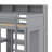 Twin Size Loft Bed With Shelves And Wardrobe-1571796815