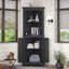 Grande armoire d'angle avec portes-661155414