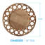  Ensemble de 4 cercles en bois