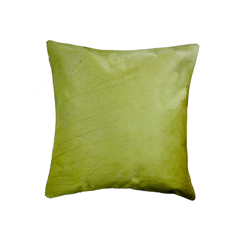 Coussin décoratif, Lime, H 20 po x l 20 po