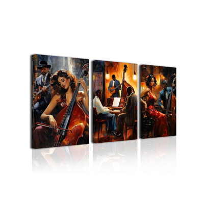 3 Piece Wrapped Canvas Print