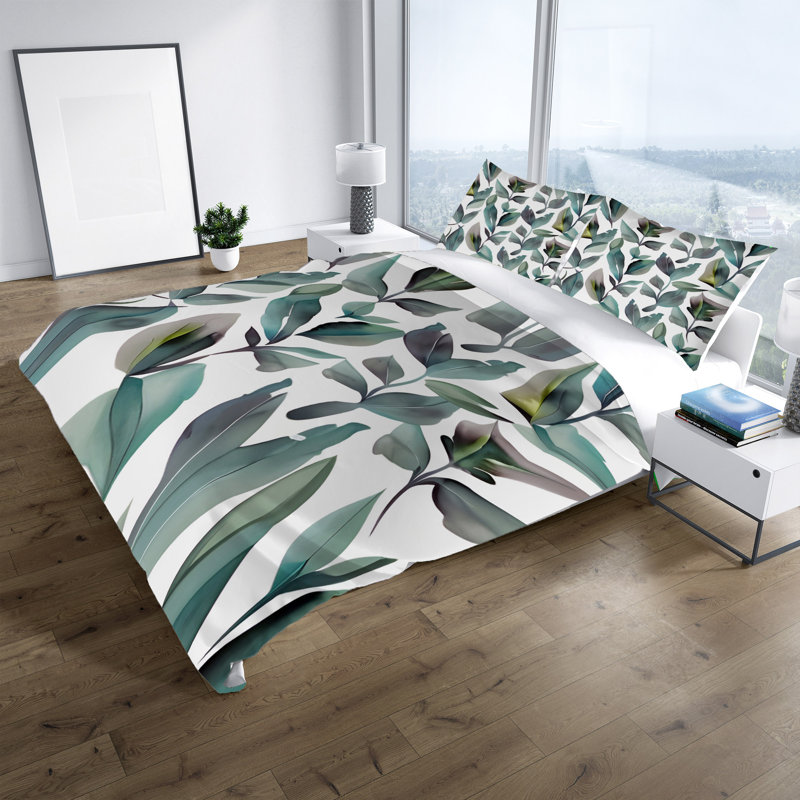 Polyester Duvet Cover, King Duvet Cover + 2 King Shams