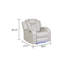 Fauteuil inclinable électrique à DEL en similicuir-1937118293