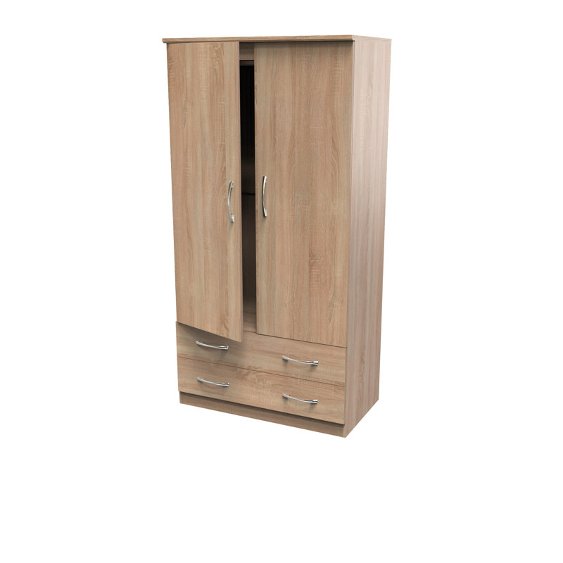 Dekyn Manufactured Wood Wardrobe, Bardolino Oak