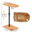 Table - Hauteur réglable pour et plateau oval et rectangulaire