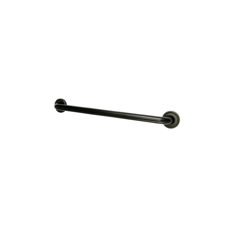 Made to Match Laurel Designer Grab Bar, Oil Rubbed Bronze, 36"