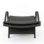 Fauteuil en osier avec accoudoirs Salem
