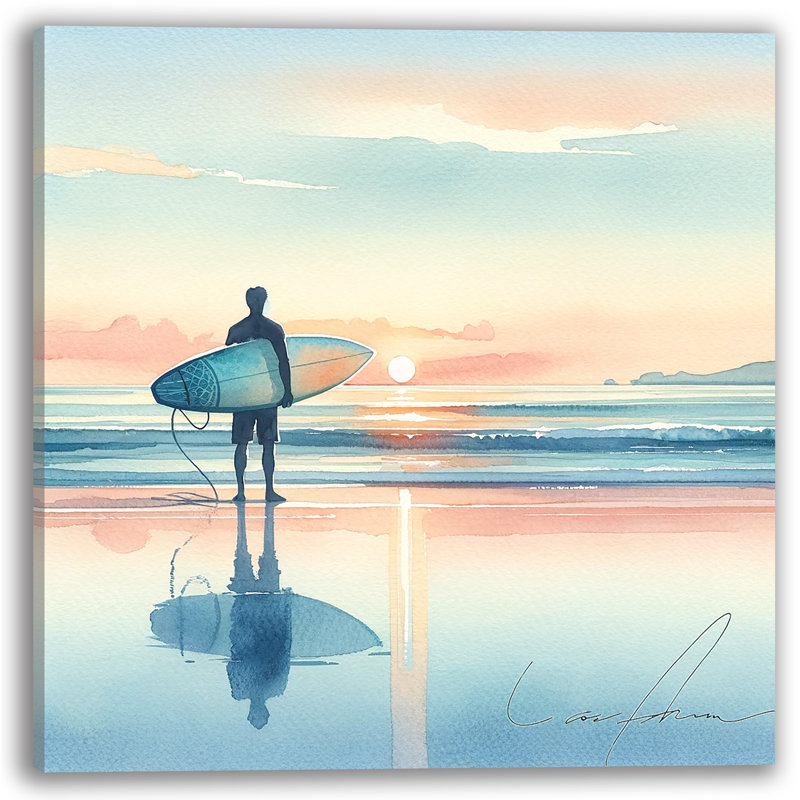 Dawn Patrol - Impression sur toile tendue, H 20 po x l 20 po x P 1,5 po
