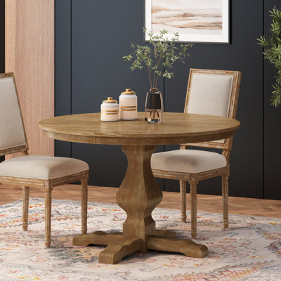 Ailla 46.25" Pedestal Dining Table