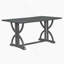 Ensemble de table de salle à manger 6 pièces, 6 pieds, 4 chaises rembourrées et 1 banc pour la salle à manger et la cuisine
