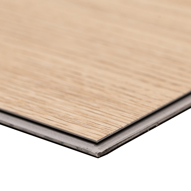 Grovehaven 9 in. x 48 in. 5mm 20mil Waterproof Rigid Core Luxury Vinyl Plank Flooring, Parchment Pavilion