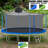 VAMOP Round Backyard Trampoline with Safety Enclosure