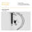 CUPC Certified 6" Lark Single Handle Bathroom Sink Faucet-118546013