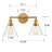 Ashburnham 2 - Light Dimmable Vanity Light