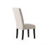 Chaise rembourrée en similicuir H 18,55 po Licha-32235747